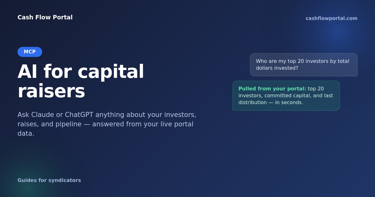 AI for Capital Raisers